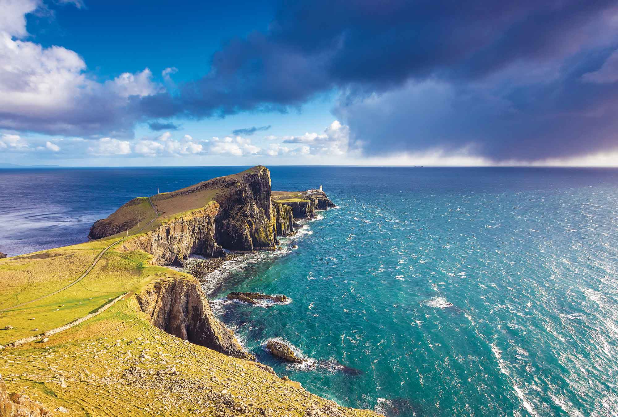 Neist Point Lighthouse on the Isle of Skye